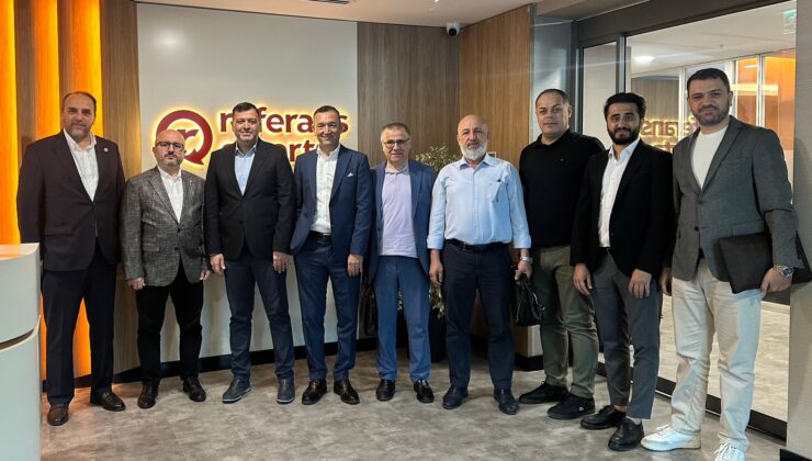 ERSADER’den Referans Sigorta Genel Müdürü Oğuz Karahançere’ye Ziyaret