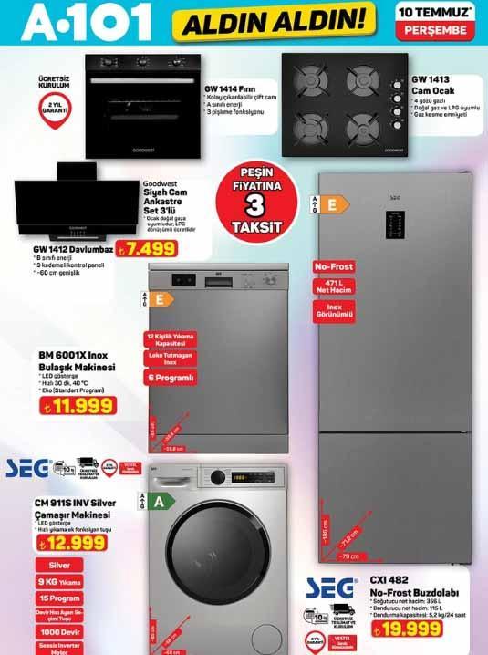 A101 10 Temmuz 2025 Aktüel Ürünler Kataloğu