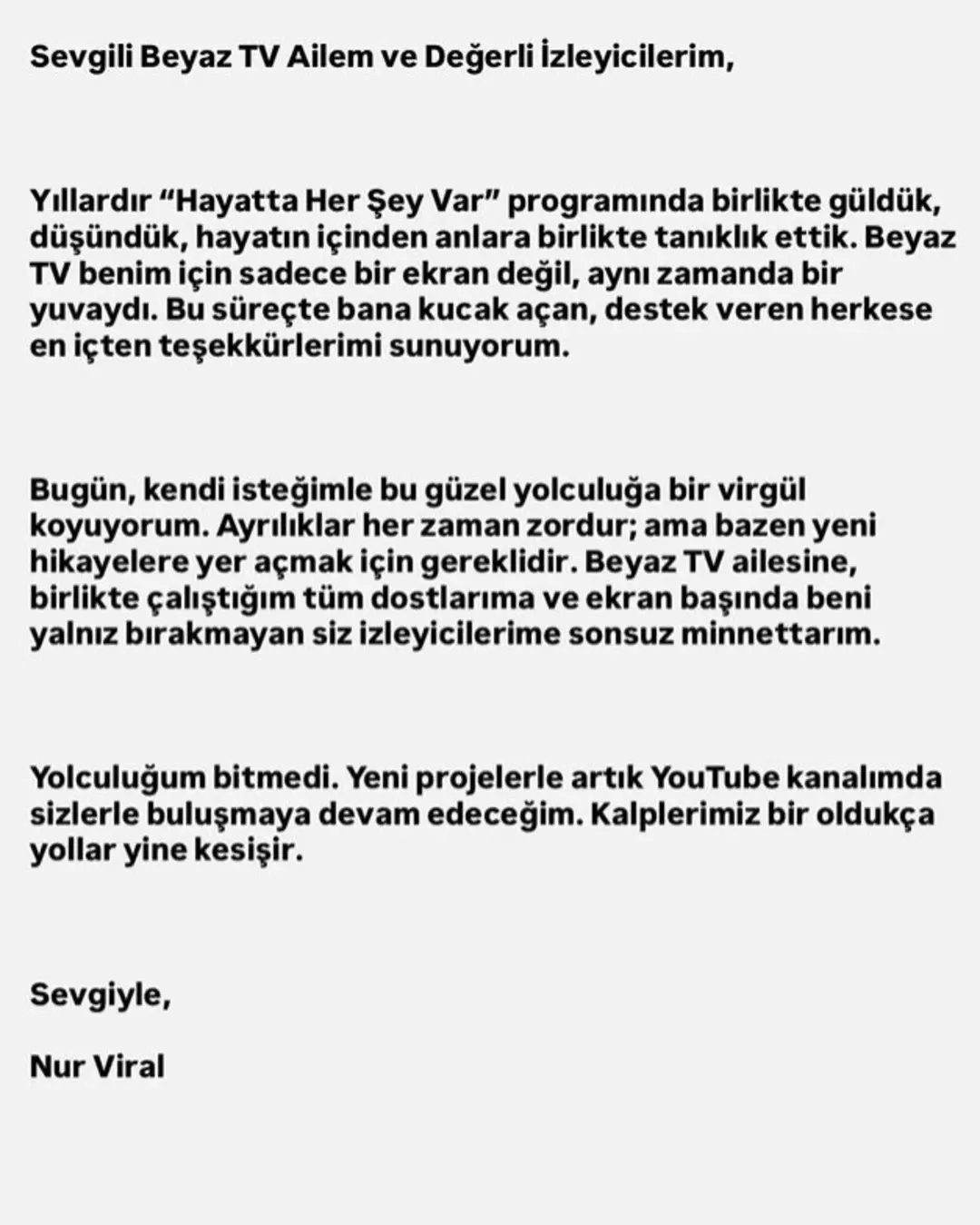 Bazen Yeni Hikayelere Yer Açmak Önemlidir