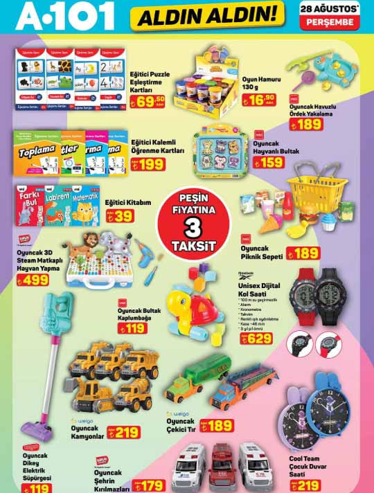 A101 OKUL MALZEMELERİ YENİ AFİŞİ 28 AĞUSTOS 2025 || A101 Aldın Aldın aktüel kataloğu bu hafta neler sunuyor? A101 broşürü ile kırtasiye ürünleri, çaycılı dijital su sebili, şarjlı masaj aleti satışa çıkıyor