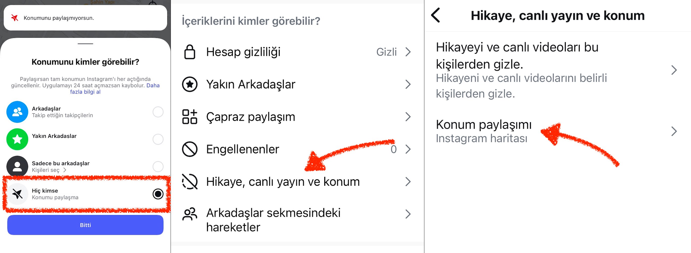 Instagram Arkadaş Haritası Özelliği