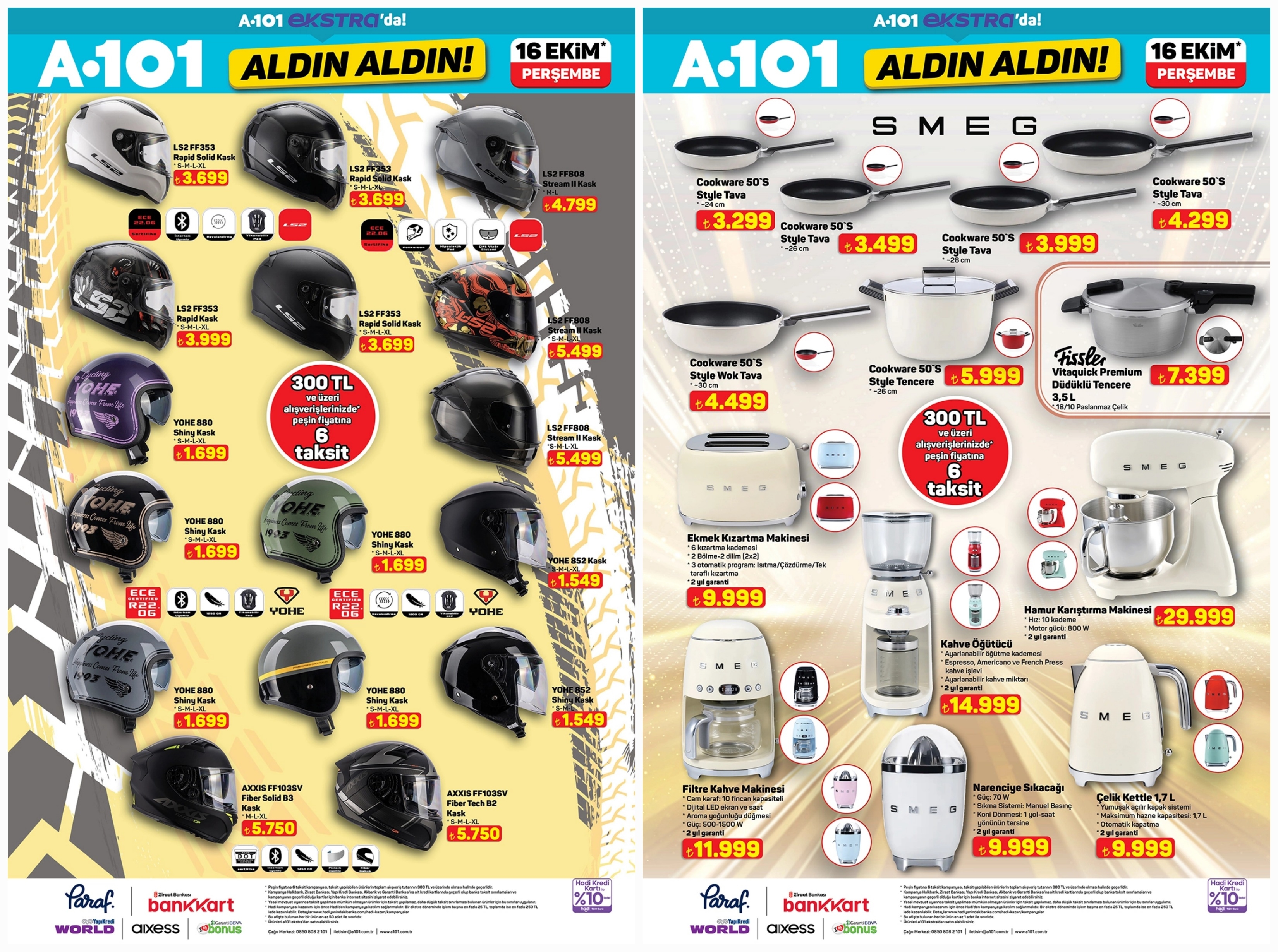 16 Ekim A101 Ekstra Teknoloji Ürünleri