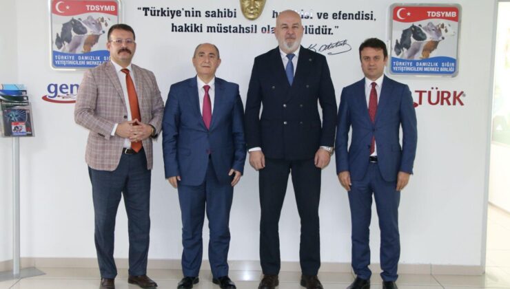 TARSİM’den Büyükbaş ve Küçükbaş Hayvan Yetiştiricileri Merkez Birlikleri’ne Ziyaret