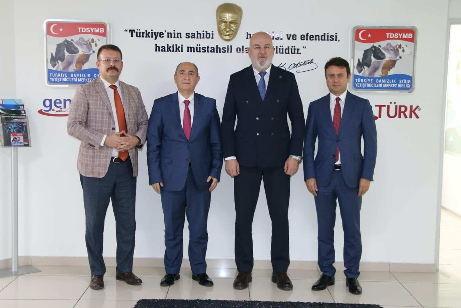 TARSİM’den Büyükbaş ve Küçükbaş Hayvan Yetiştiricileri Merkez Birlikleri’ne Ziyaret