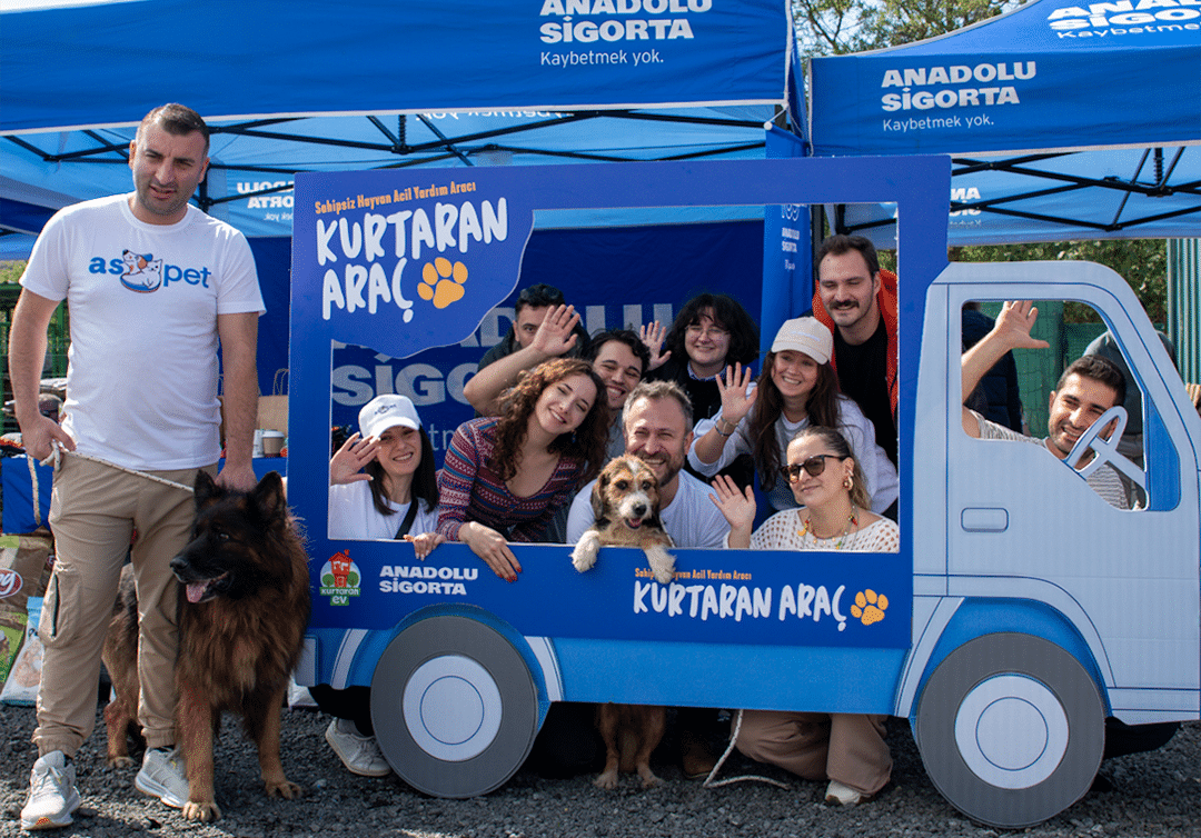 Anadolu Sigorta'nın Kurtaran Araç projesi, Dünya Hayvanları Koruma Günü'ne destek