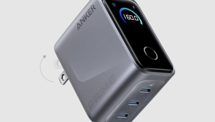 Anker Prime 160W GaN Charger Arrives in Europe with Compact Power and Smart Controls