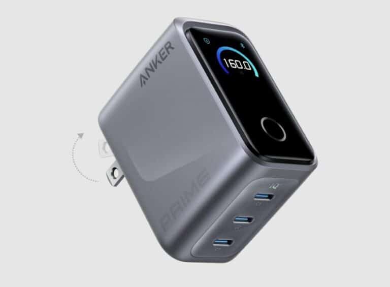 Anker Prime 160W GaN Charger Arrives in Europe with Compact Power and Smart Controls