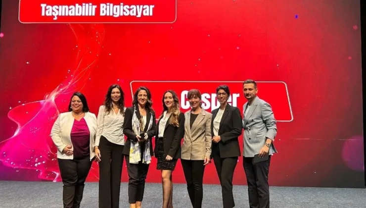 Casper, Tech Brands Türkiye 2025’te Taşınabilir Bilgisayar Kategorisinde Zirvede