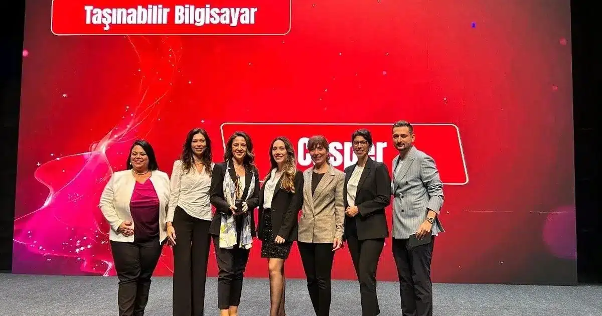 Casper, Tech Brands Türkiye 2025 listesinde taşınabilir bilgisayar kategorisinde zirveye