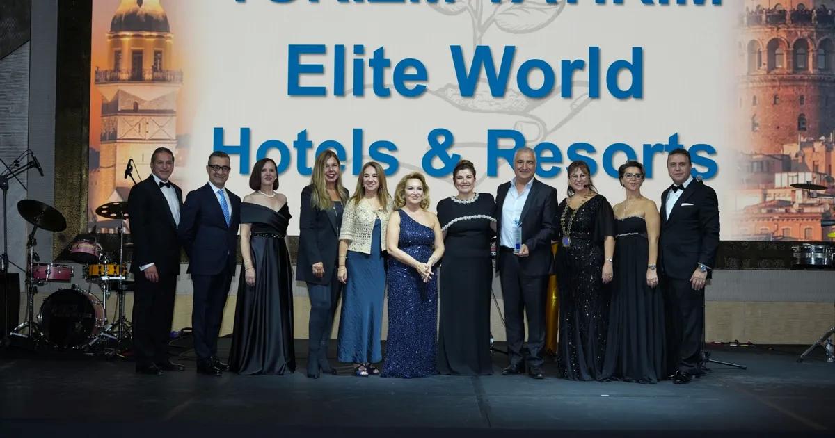 Elite World Hotels & Resorts, Skalite 2024 Turizm Yatırım Grubu Ödülünü Kazandı