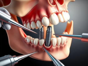 Eriyen çene kemiğinde implant uygulamaları ve modern tedavi yöntemleriyle sağlam,