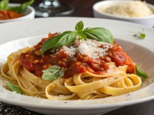 Fesleğenli domates soslu makarna tarifi ve pratik alternatifleriyle sofralarınıza lezzet