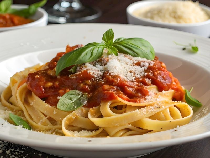 Fesleğenli Domates Soslu Makarna Tarifi ve Alternatifleri