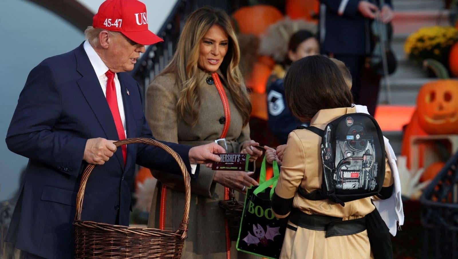 Explore the mix of Halloween cheer and diplomatic strain as