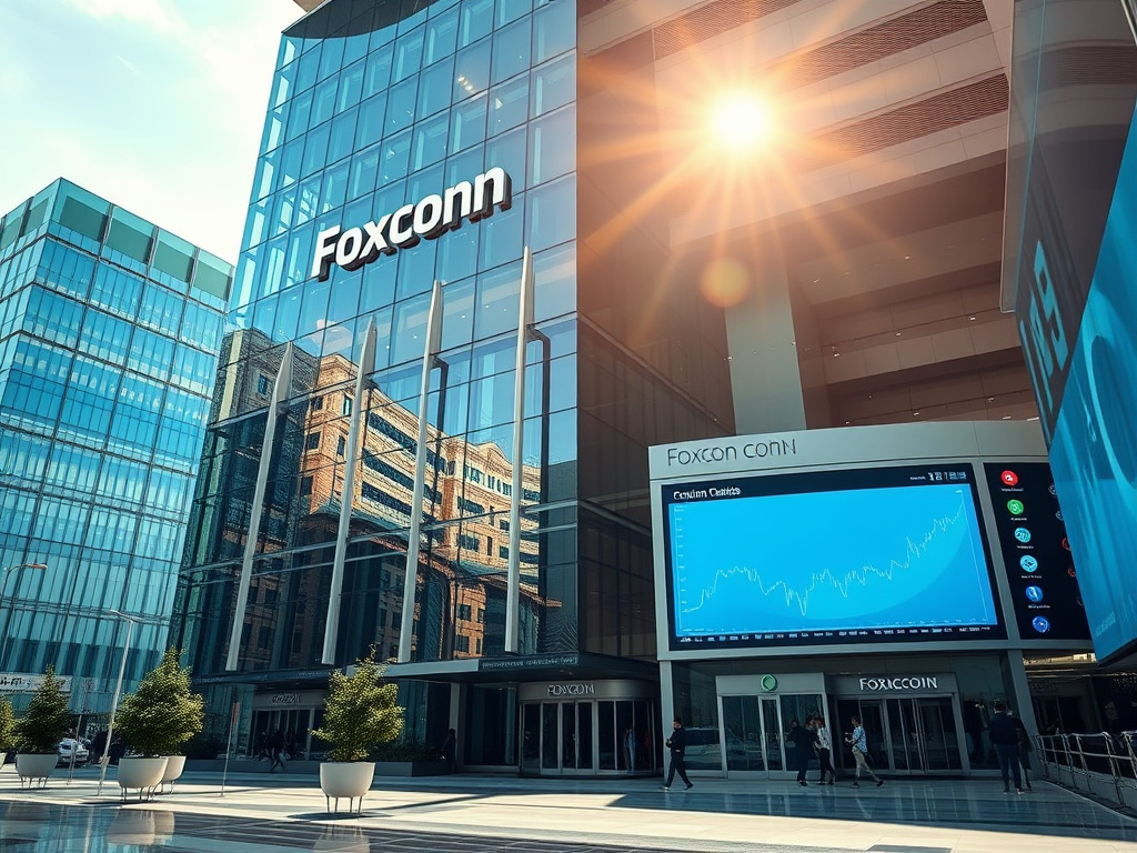 Foxconn Yapay Zeka Görüşmeleri Sonrası Hisselerini Yükseltti