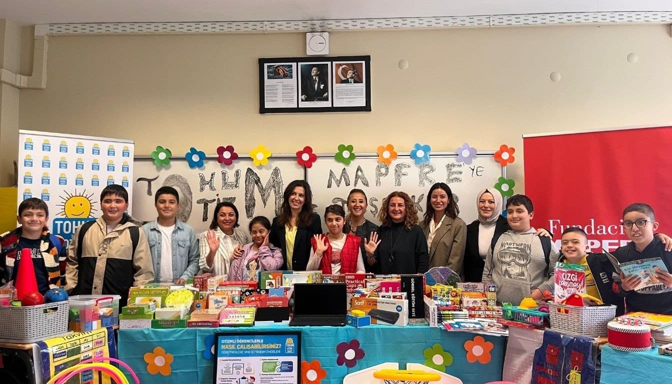 Fundación MAPFRE ve Tohum Otizm Vakfı İş Birliğiyle Özel Eğitimde Yeni Bir Dönem