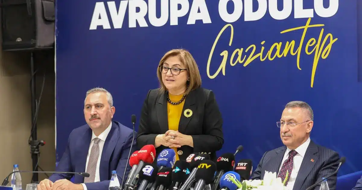Gaziantep’e Avrupa’dan Ödül