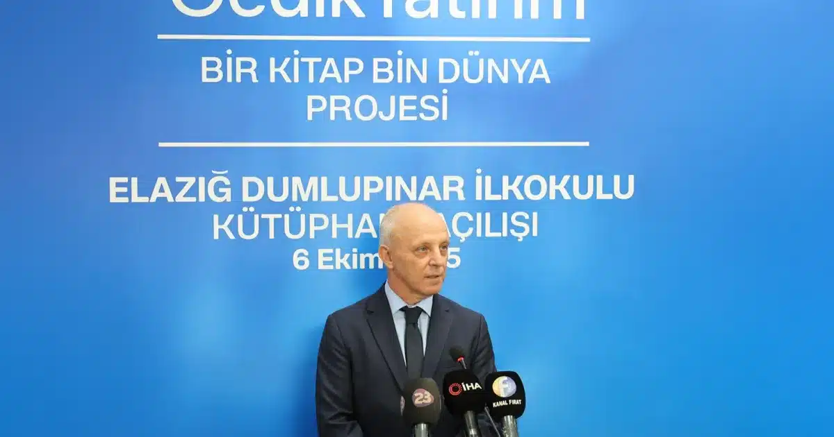 Gedik Yatırım, Elazığ'da çocukların geleceğine katkı sağlamak amacıyla eğitim ve