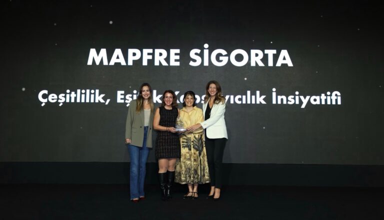 MAPFRE Sigorta, Çeşitlilik ve Kapsayıcılık Alanında Sürdürülebilir İş Ödülü’nü Kazandı