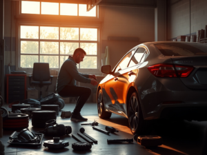 Rüyada araba tamir etmek; sorunları çözme, içsel yenilenme ve hayatını