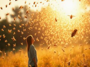 Rüyada arı sürüsü görmek; bereket, başarı ve toplumsal ilişkilerde güçlenme