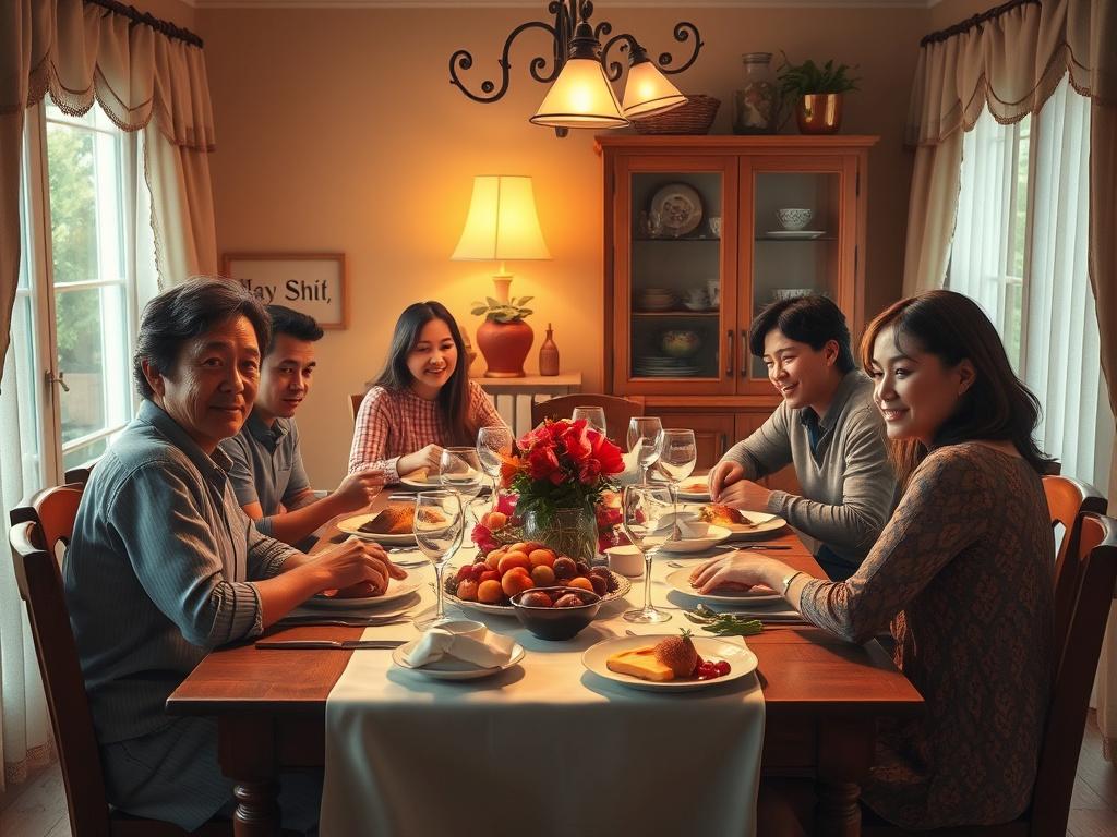 The Deeper Meaning Behind Dining With Relatives in Dreams