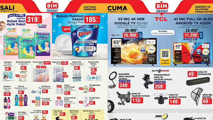 Bim Aktüel Ürünler Kataloğu 2025