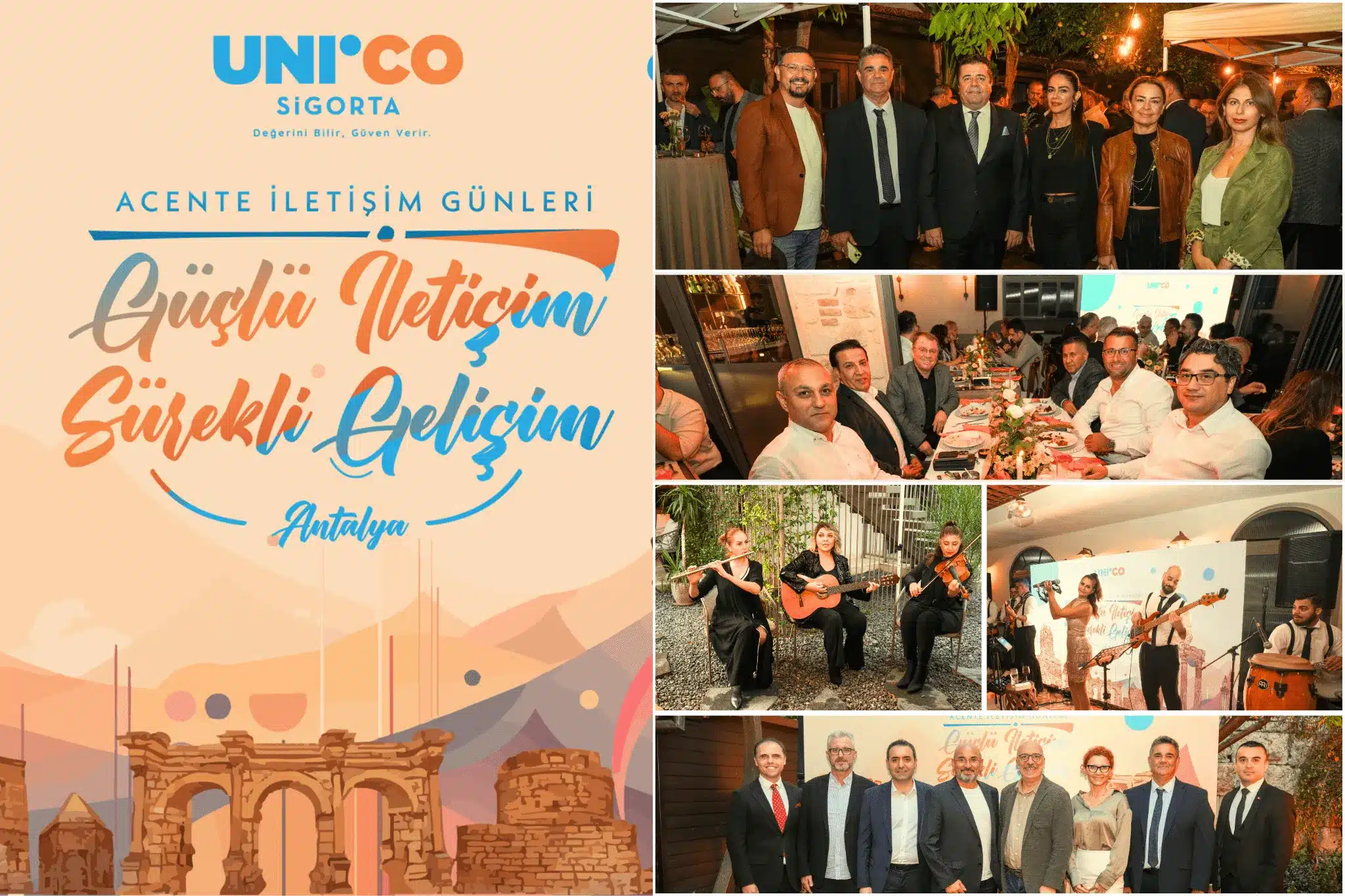 Unico Sigorta, “Acente İletişim Günleri” Serisinin Son Durağını Antalya’da Gerçekleştirdi