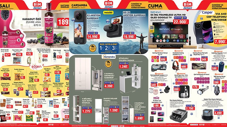 Bim Aktüel Ürünler Kasım 2025 Kataloğu Yayınlandı