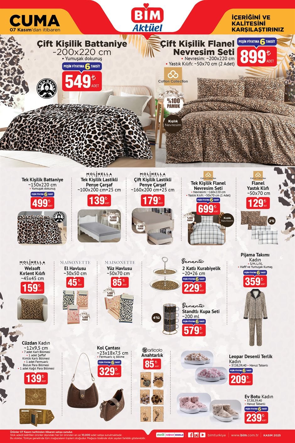 BİM 4-5-7 Kasım 2025 Aktüel Kataloğu ve İndirimli Ürünler | Gelecek Hafta Bim Kampanyaları