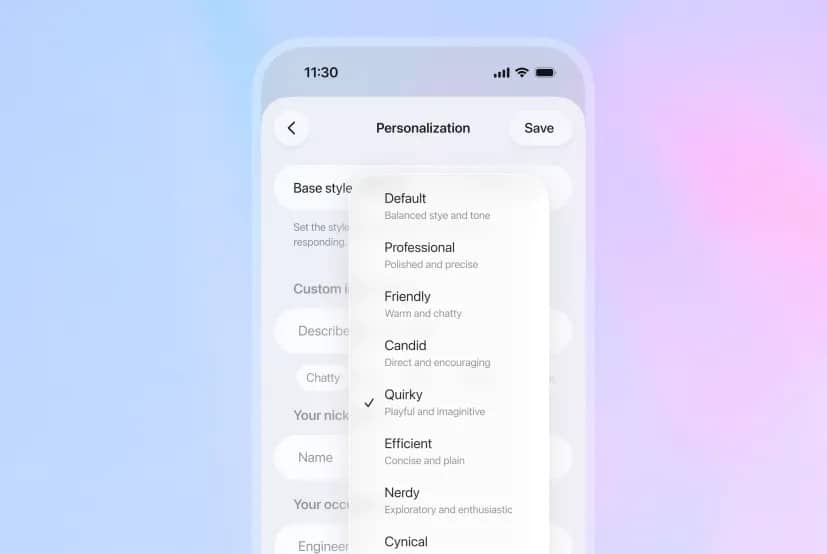 Model Availability and Transition Period