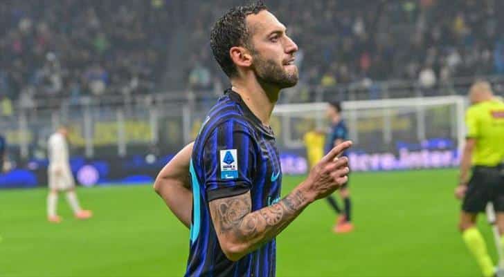 Hakan Çalhanoğlu Voted Inter Milan’s Standout Performer for October