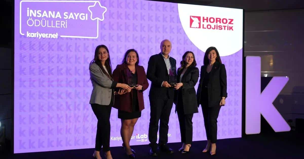 Horoz Lojistik, Aday Odaklı Yaklaşımıyla Kariyer.net İnsana Saygı Ödülü’nün Sahibi Oldu