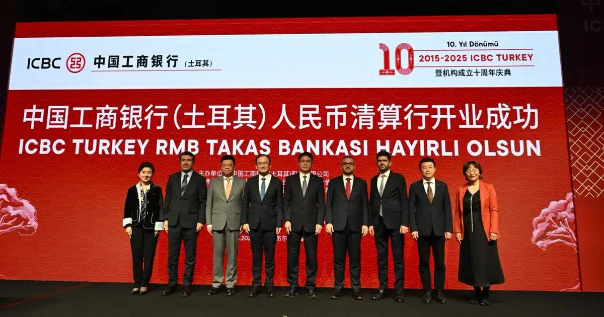 ICBC Turkey, Türkiye’de RMB Takas Bankası Olarak Resmen Faaliyete Başladı