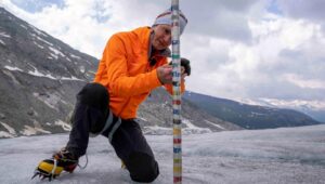 Explore how melting glaciers reveal the accelerating impact of global