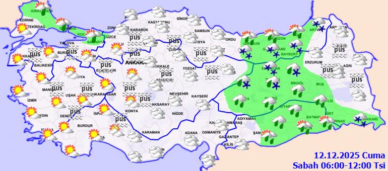 Meteoroloji Genel Müdürlüğü'nden Güncel Hava Durumu Uyarısı