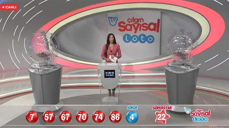 13 Aralık 2025 Çılgın Sayısal Loto Sonuçları