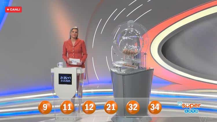Süper Loto 21 Aralık 2025 Sonuçları Açıklandı