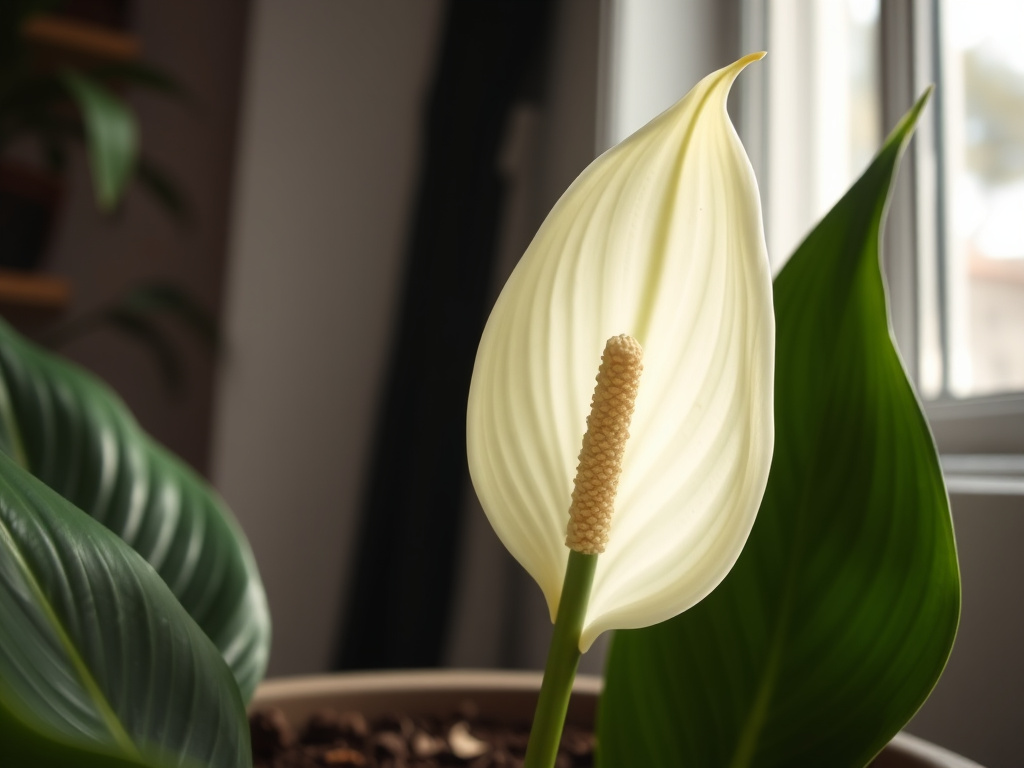 Barış çiçeği (Yelken çiçeği) neden boynunu büker?