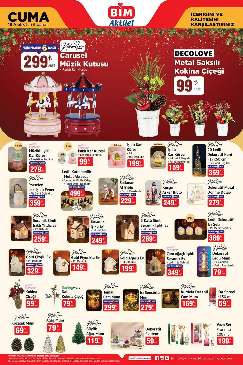 Ev Dekorasyonu ve Hediyelik Ürünlerde Fırsatlar