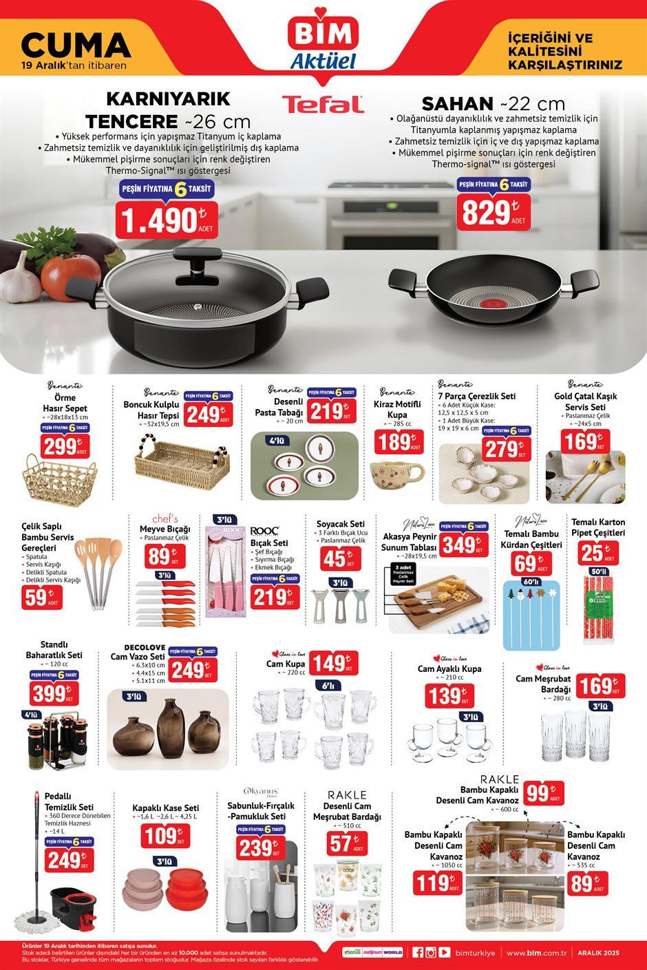 BİM 16-19 Aralık 2025 Aktüel Ürünler Kataloğu: Bu Haftanın Fırsatları ve İndirimli Ürünleri