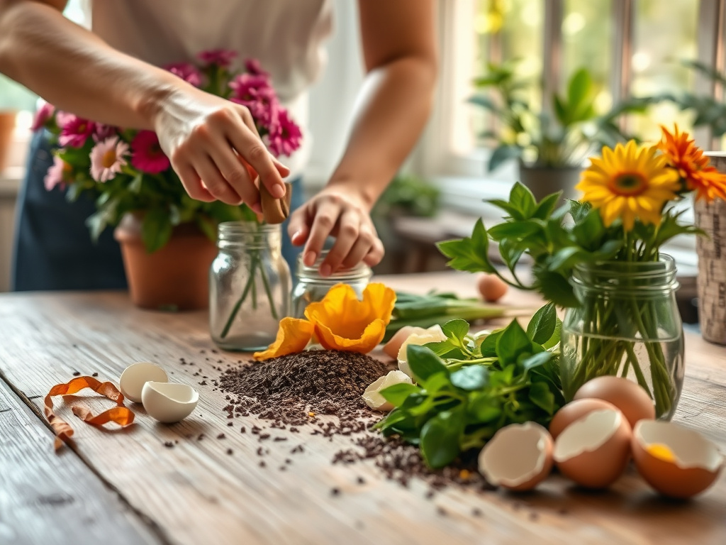 Çiçek coşturan (doğal gübre) evde nasıl yapılır?