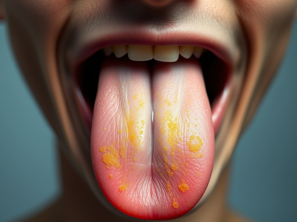 Dilde sarı tabaka neden oluşur?
