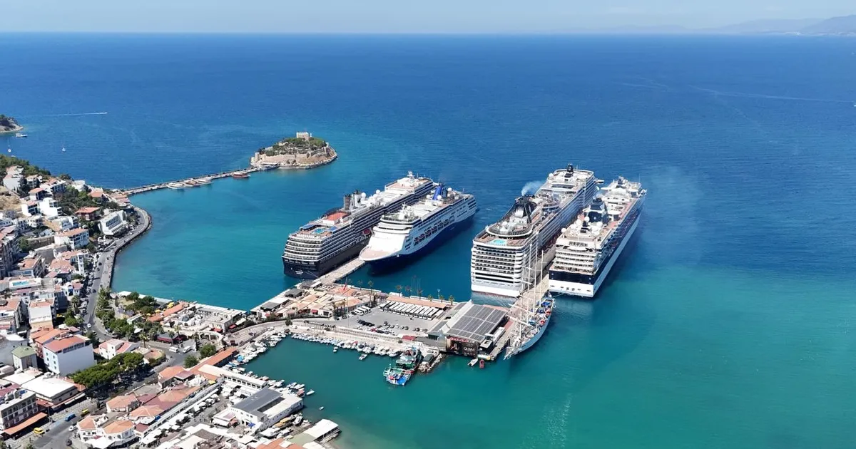 Ege Port Kuşadası 2025 Kruvaziyer Sezonunu Rekor Yolcu Sayısıyla Tamamladı