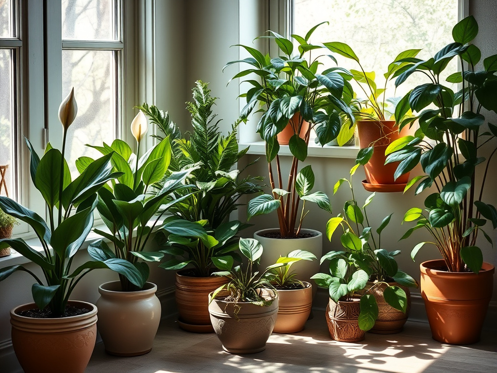 Gölge seven saksı çiçekleri hangileridir?