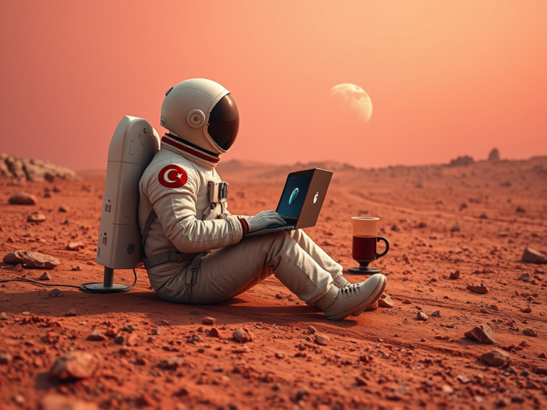 Mars’ta internet çekerse ping süresi kaç ms olur?