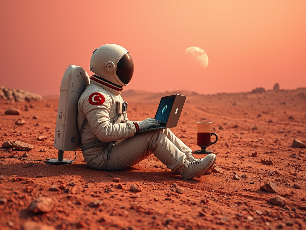 Mars ile Dünya arasındaki ortalama mesafe 225 milyon kilometre civarındadır.