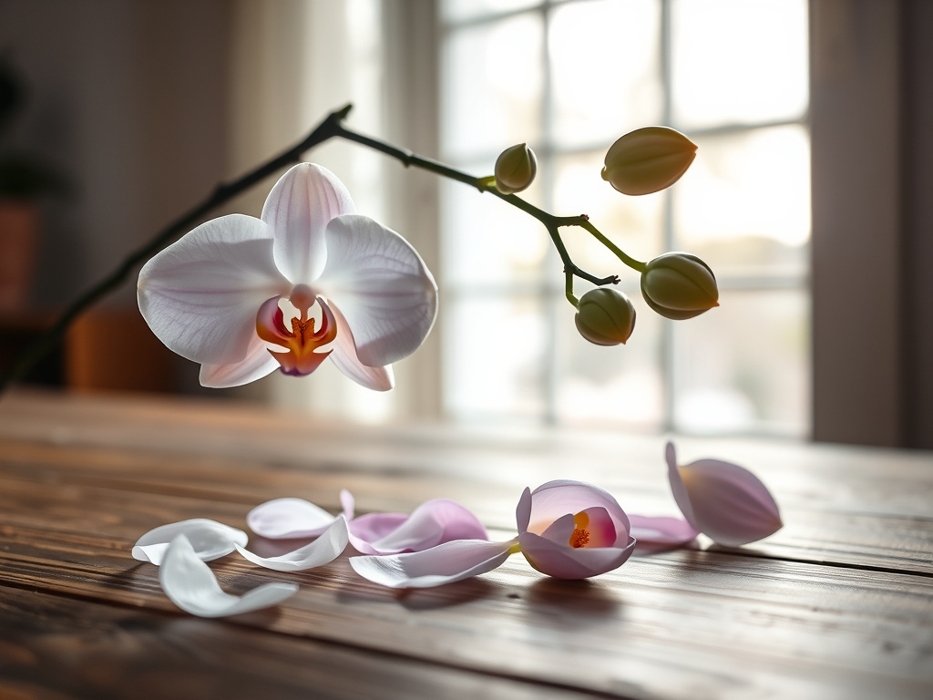 Orkide çiçekleri döküldü, tekrar nasıl açar?