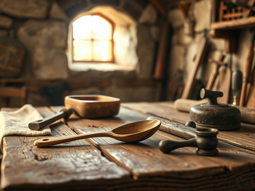 Ortaçağ Avrupası’nda solaklar için özel olarak üretilmiş kaşık var mıydı?