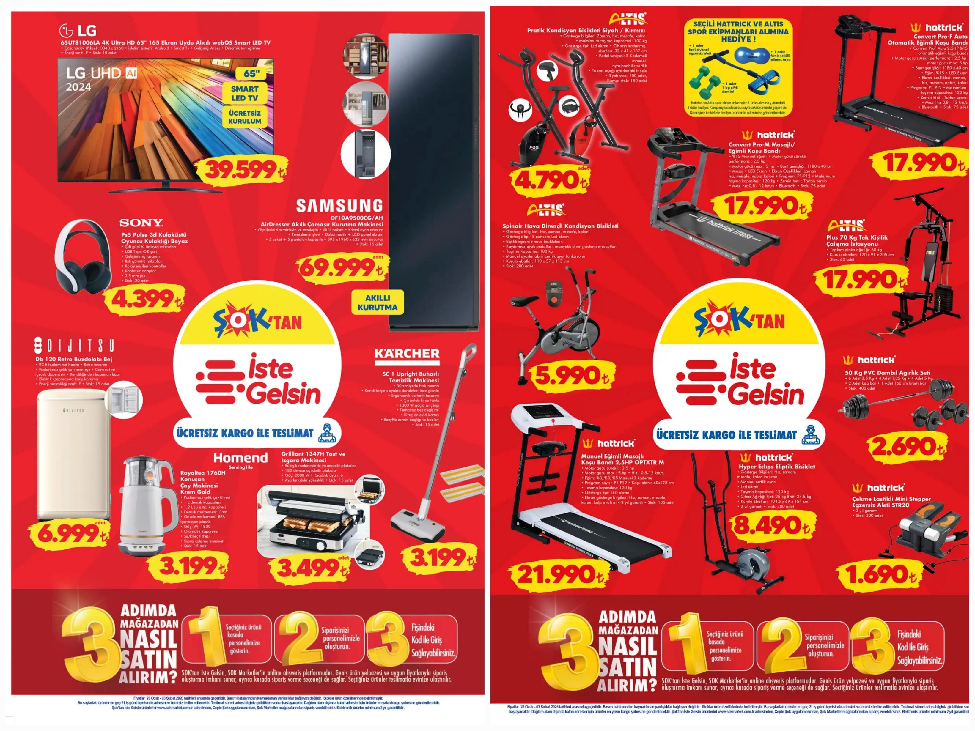 ŞOK Marketlerinde Bu Hafta Teknoloji Ürünleri Ön Planda